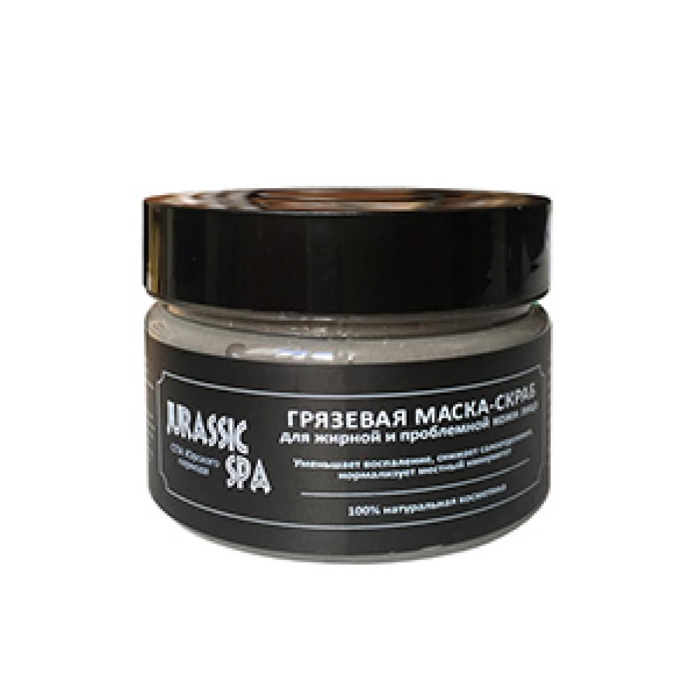Грязевая маска-скраб для жирной и проблемной кожи Jurassic Spa, 100 мл